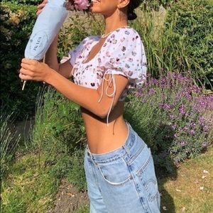 Cold hearted crop top